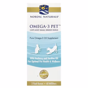 Nordic Naturals, Omega-3 Pet™, for Cats and Small Breed Dogs, 2 fl oz (60 ml)