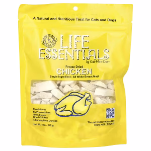 Cat-Man-Doo, Life Essentials, Freeze-Dried Chicken, for Cats and Dogs, 5 oz (142 g)
