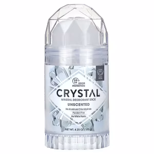 CRYSTAL, Mineral Deodorant Stick, Unscented, 120 g (4.25 oz)