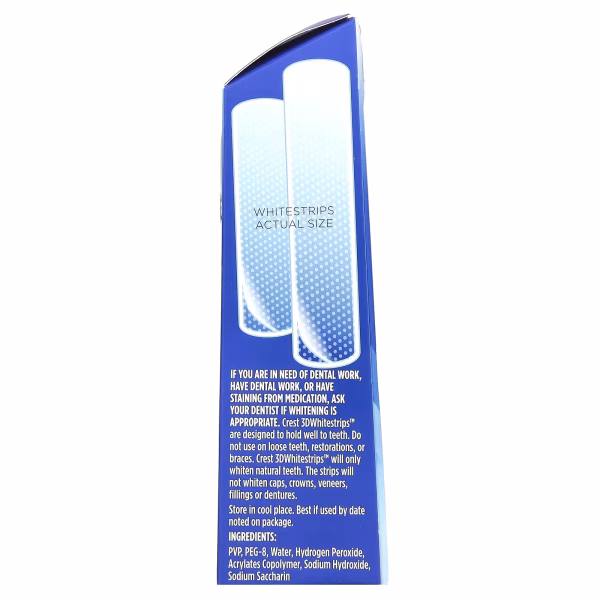 Crest, 3D Whitestrips, Teeth Whitening Kit, Radiant White, 28 Strips - Image 2
