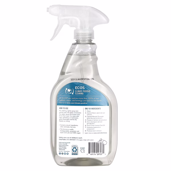 Earth Friendly Products, Ecos, Stain & Odor Remover, Lemon, 22 fl oz (650 ml) - Image 2