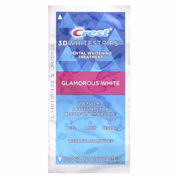 Crest, 3D Whitestrips, Teeth Whitening Kit, Radiant White, 28 Strips - Image 3