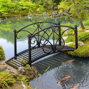 Outsunny Decorative Garden Bridge Classic Footbridge